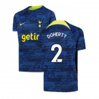 2022-2023 Tottenham Pre-Match Training Shirt (Indigo) - Kids (DOHERTY 2)