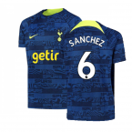 2022-2023 Tottenham Pre-Match Training Shirt (Indigo) (SANCHEZ 6)