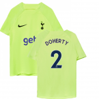 2022-2023 Tottenham Training Shirt (Volt) (DOHERTY 2)