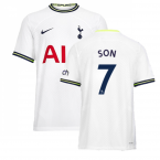 2022-2023 Tottenham Vapor Home Shirt (SON 7)