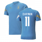 2022-2023 Uruguay Training Jersey (Blue) (DARWIN 11)