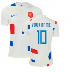 2022 Holland Euros Away Shirt (Your Name)