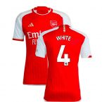 2023-2024 Arsenal Home Shirt (White 4)
