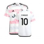 2023-2024 Juventus Away Shirt (Kids) (R BAGGIO 10)