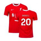2023-2024 Liverpool Home Dri-Fit ADV Match Shirt (Diogo J. 20)