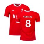 2023-2024 Liverpool Home Dri-Fit ADV Match Shirt (Gerrard 8)