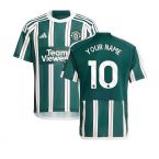 2023-2024 Man Utd Away Shirt (Kids) (Your Name)