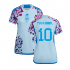 2023-2024 Spain Away Shirt (Ladies) (Your Name)