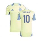 2024-2025 Ajax Training Jersey (Pulse Yellow) (Your Name)