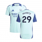 2024-2025 Arsenal Training Jersey (Clear Aqua) (Havertz 29)
