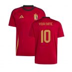 2024-2025 Belgium Home Fan Shirt (Your Name)
