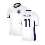 2024-2025 England Home Match Dri-Fit ADV Authentic Shirt (Grealish 11)