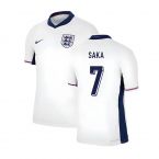 2024-2025 England Home Match Dri-Fit ADV Authentic Shirt (Saka 7)