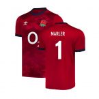 2024-2025 England Rugby Alternate Replica Jersey (Marler 1)