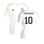 2024-2025 Germany 3S DNA Tee (White) (Your Name)