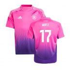 2024-2025 Germany Away Shirt (Kids) (Wirtz 17)