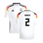 2024-2025 Germany Home Shirt (Kids) (Rudiger 2)