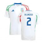 2024-2025 Italy Away Shirt (Kids) (DI LORENZO 2)