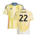 2024-2025 Juventus Away Shirt (Kids) (Di Maria 22)