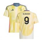2024-2025 Juventus Away Shirt (Kids) (Vlahovic 9)