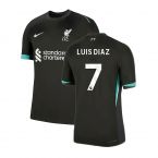 2024-2025 Liverpool Dri-Fit ADV Authentic Away Shirt (Luis Diaz 7)