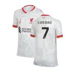 2024-2025 Liverpool Third Shirt (Kids) (Luis Diaz 7)