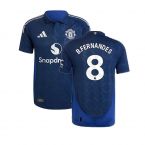 2024-2025 Man Utd Authentic Away Shirt (B.Fernandes 8)
