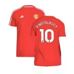 2024-2025 Man Utd DNA Tee (Red) (V.Nistelrooy 10)