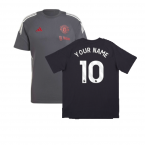 2024-2025 Man Utd EU Training Tee (Carbon) (Your Name)