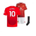 2024-2025 Man Utd Home Mini Kit (Rooney 10)