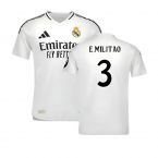 2024-2025 Real Madrid Authentic Home Shirt (E.Militao 3)