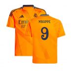 2024-2025 Real Madrid Away Shirt (Kids) (Mbappe 9)