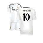 2024-2025 Real Madrid Home Mini Kit (Your Name)