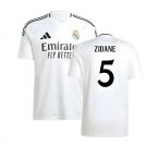 2024-2025 Real Madrid Home Shirt (Zidane 5)