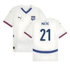 2024-2025 Serbia Away Shirt (Matic 21)