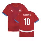 2024-2025 Serbia Home Shirt (Your Name)
