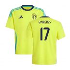 2024-2025 Sweden Home Fan Shirt (Kids) (GYOKERES 17)