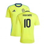 2024-2025 Sweden Home Fan Shirt (Your Name)