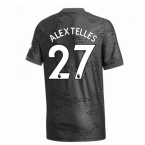 2020-2021 Man Utd Adidas Away Football Shirt (Kids) (Alex Telles 27)