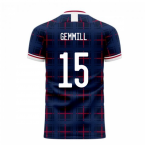 Scotland 2020-2021 Home Concept Shirt (Fans Culture) (Gemmill 15)