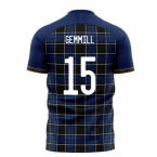 Scotland 2023-2024 Home Concept Football Kit (Libero) (Gemmill 15)