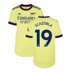 Arsenal 2021-2022 Away Shirt (Ladies) (S CAZORLA 19)