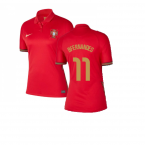 2020-2021 Portugal Home Nike Womens Shirt (B Fernandes 11)