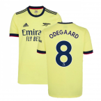 Arsenal 2021-2022 Away Shirt (ODEGAARD 8)