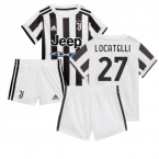 2021-2022 Juventus Home Baby Kit (LOCATELLI 27)
