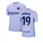 2021-2022 Barcelona Vapor Away Shirt (FERRAN 19)