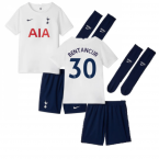 Tottenham 2021-2022 Little Boys Home Mini Kit (BENTANCUR 30)
