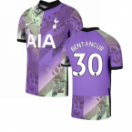 2021-2022 Tottenham Third Vapor Shirt (BENTANCUR 30)