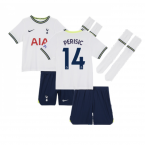 2022-2023 Tottenham Little Boys Home Mini Kit (BENTANCUR 30)