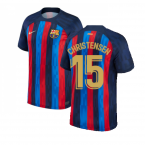 2022-2023 Barcelona Home Shirt (Kids) (A INIESTA 8)